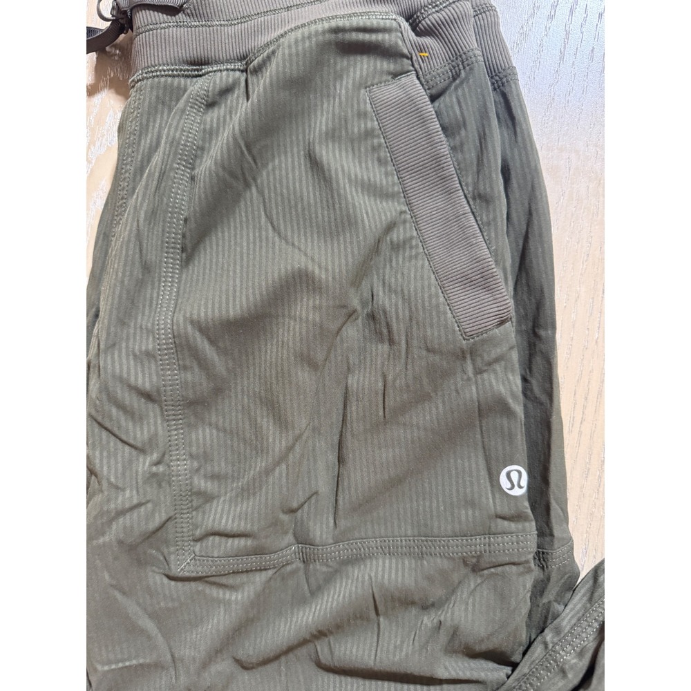 Lululemon Dance Studio Pants Size 4 Olive Green Mid Rise Full Length - Picture 2 of 15